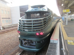 昨日下関駅にて瑞風に遭遇①