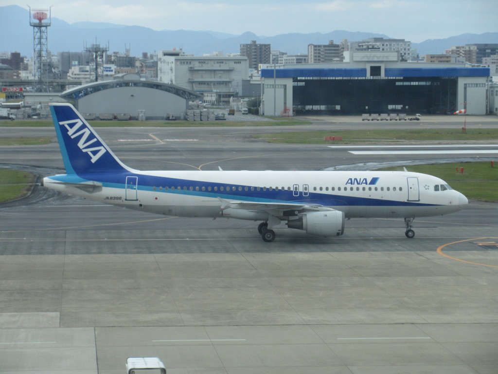 ANA　A320到着