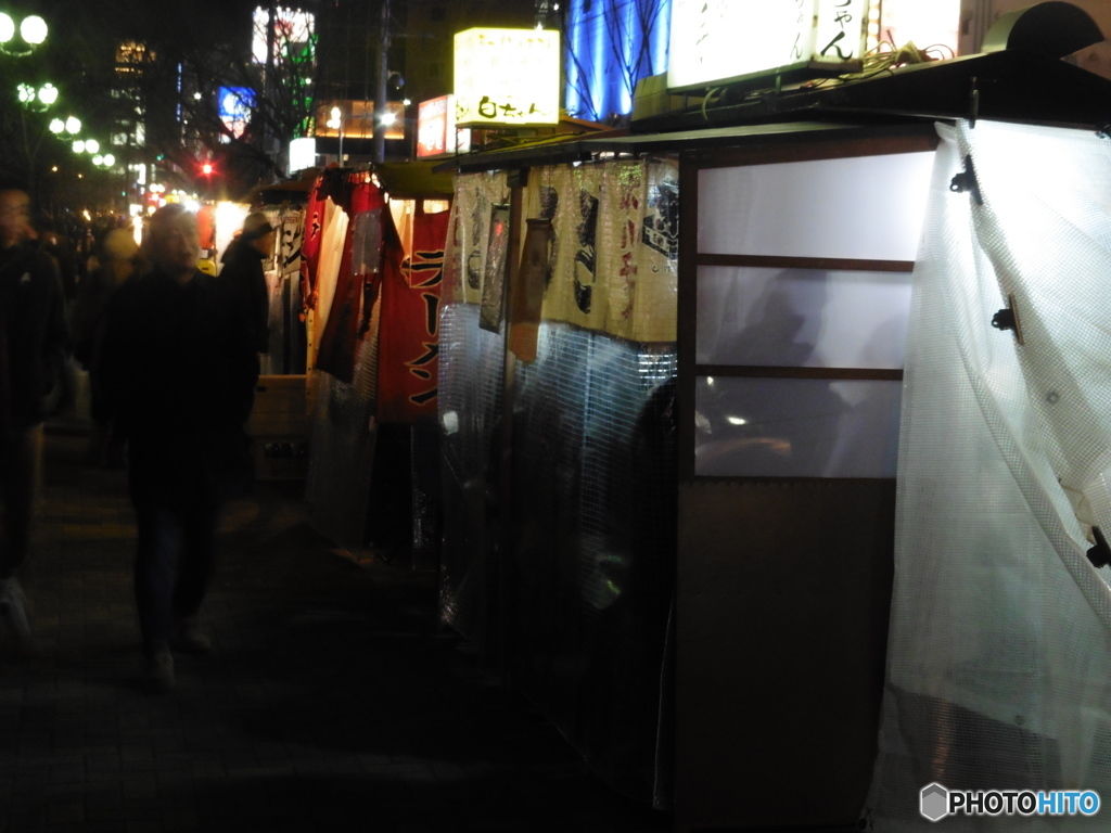 中洲のラーメン屋台②