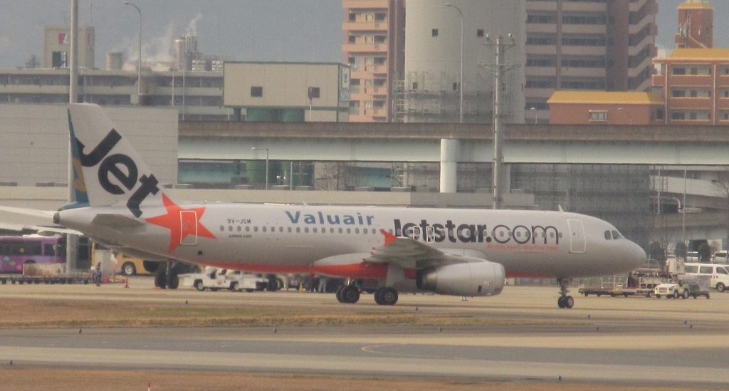 ジェットスターアジア到着