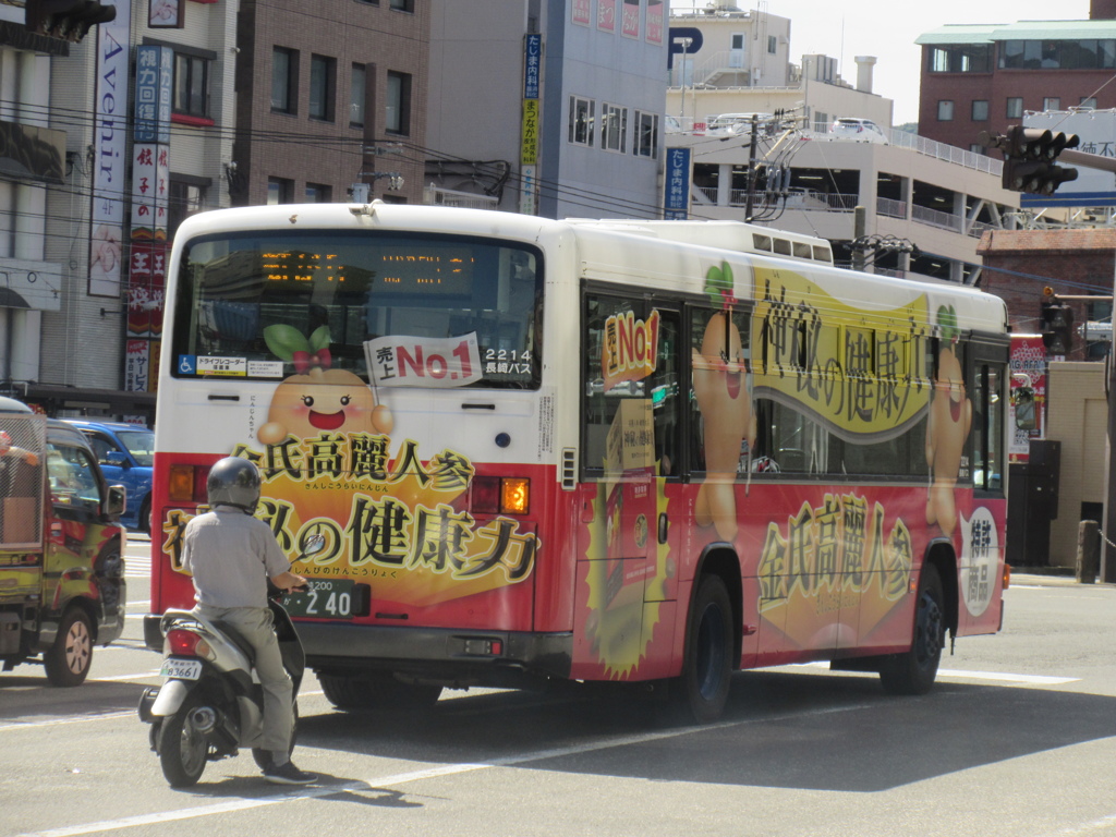 長崎市内を走るバス⑨