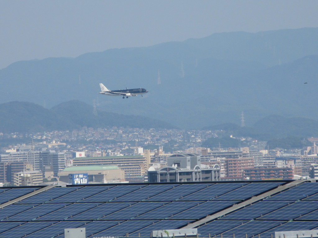 博多シティ屋上からの眺め