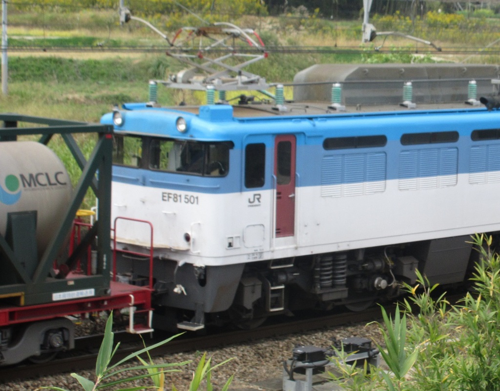 EF81-501貨物列車