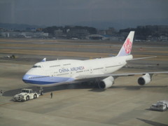 CHINA AIRLINE  747-400   ①