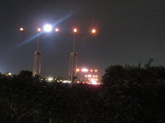 夜の福岡空港で②
