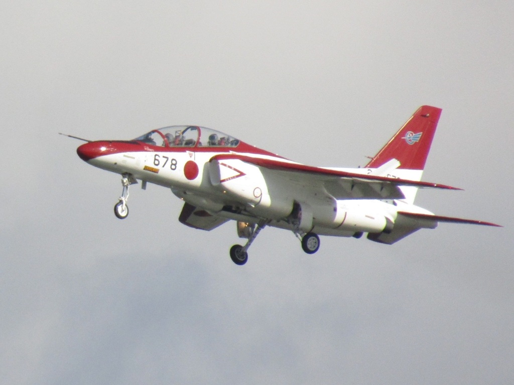 芦屋基地　T-4訓練飛行　③