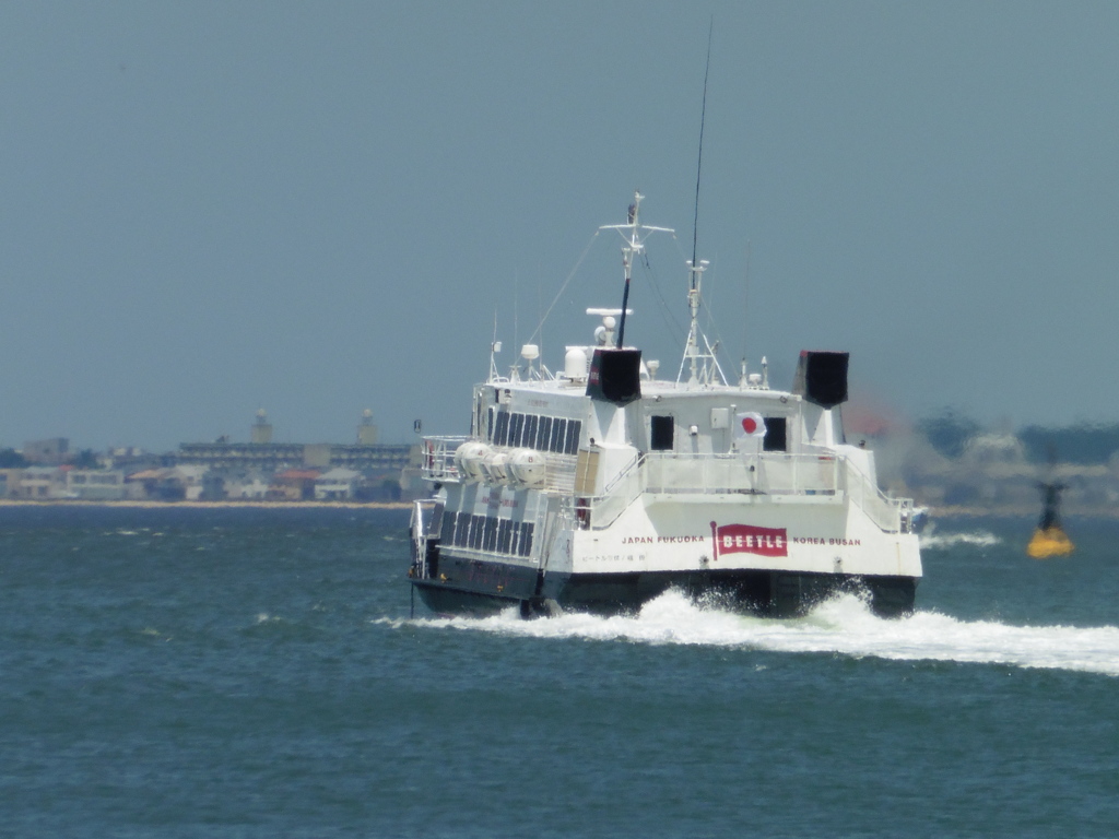 ジェットフォイルＢＥＥＴＬＥ　釜山へ①