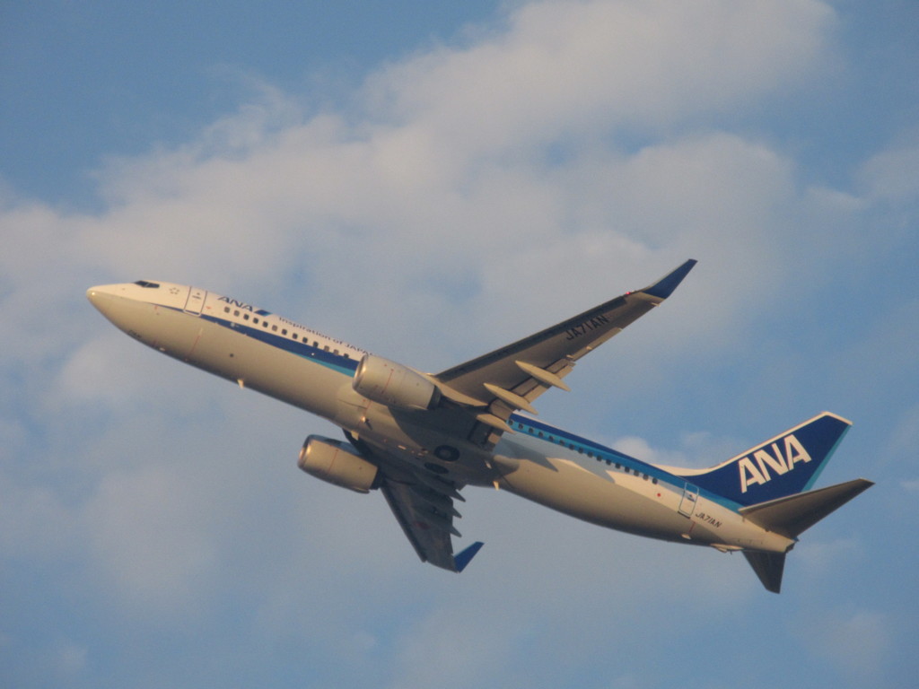 ANA　B737-800離陸