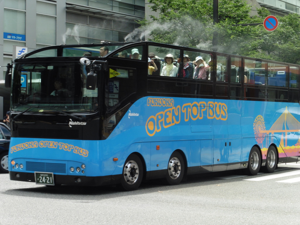 オープントップバス①