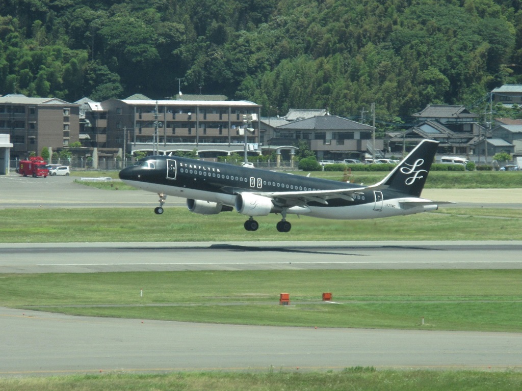 スターフライヤー　離陸