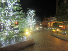 リバーレインでもクリスマスイルミネーションが⑤