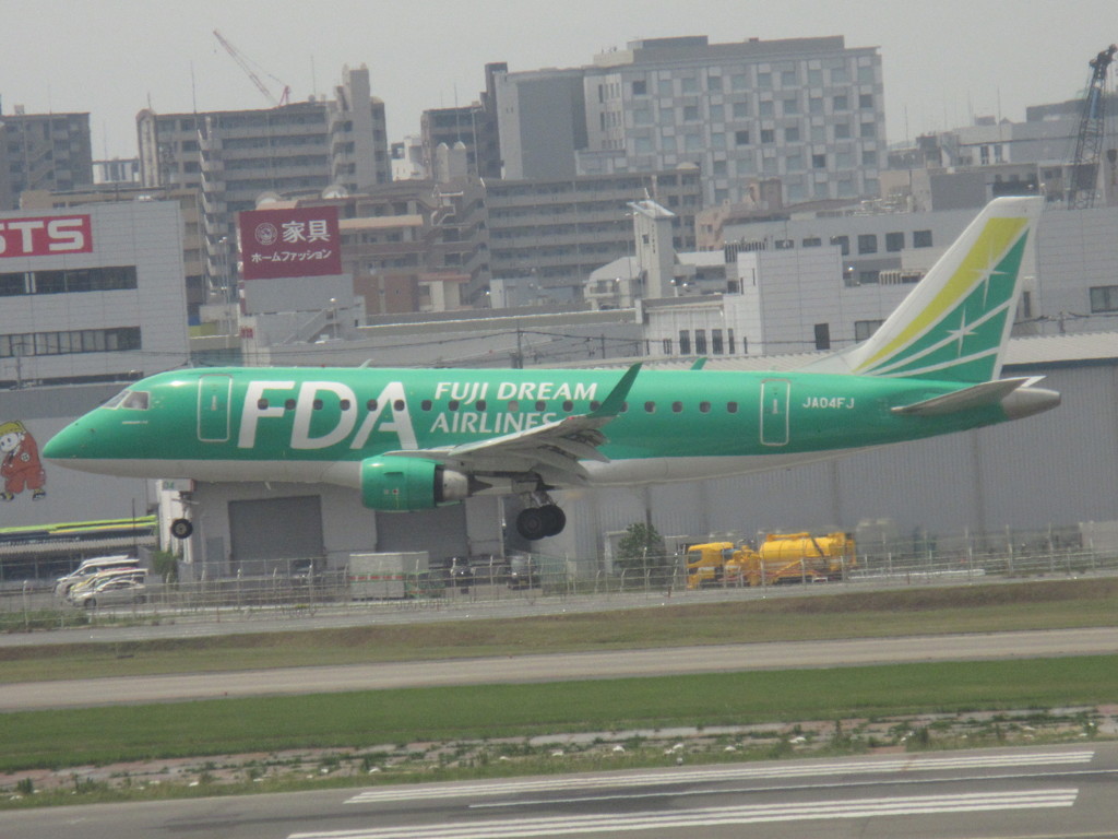 FDAグリーンの着陸②