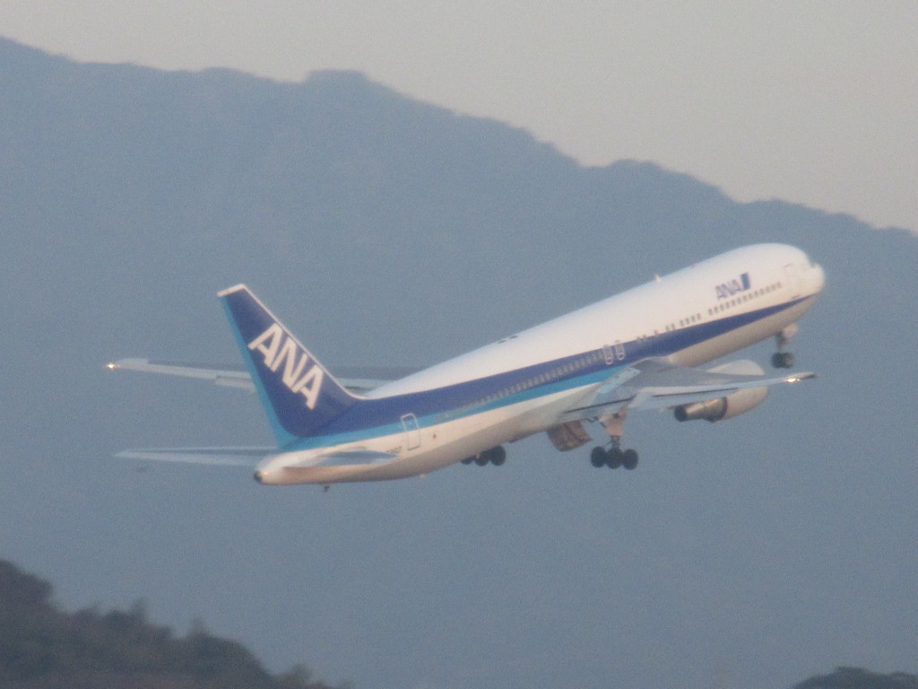 ANA　B767-300離陸