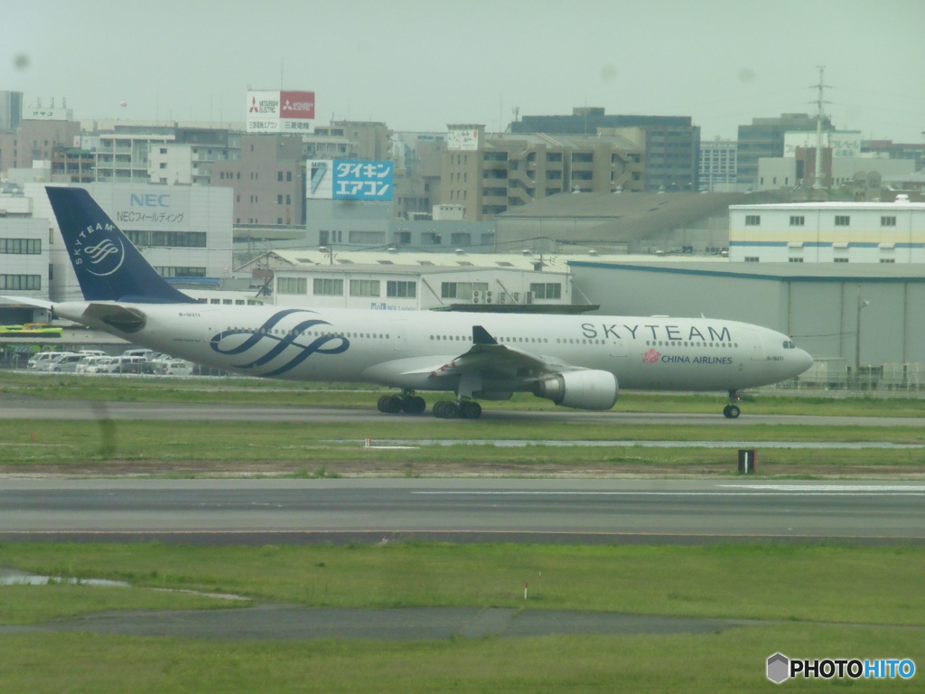 CHINA　AIRLINE　A330のスカチ