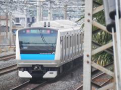 浦和付近を走行する京浜東北線