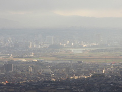 山頂から見る久留米市③