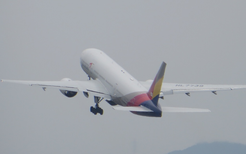 アシアナ航空777－200出発②