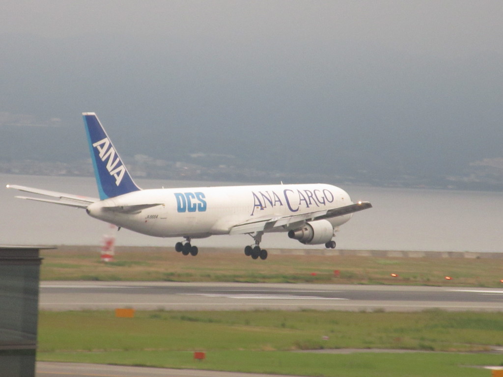 ANA CARGO着陸 JA8664