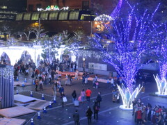 博多シティのイルミネーション点灯　⑨