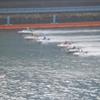 福岡競艇場でのレースシーン
