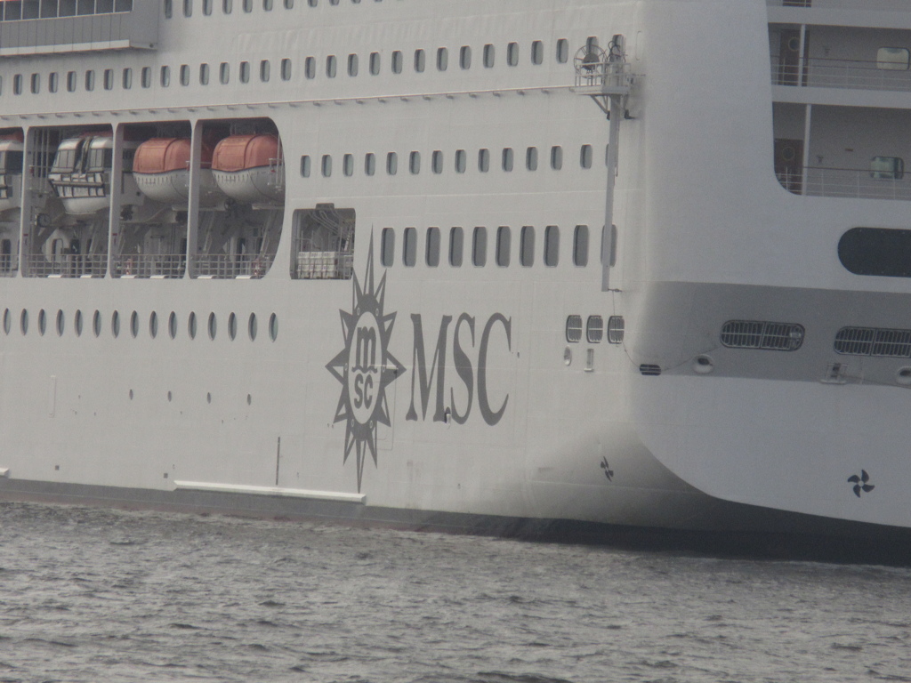 博多港に寄港したMSC LIRICA②