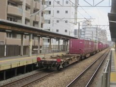 EF81-451貨物の通過　④