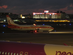 夜の福岡空港　⑦