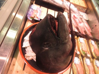 マグロの頭