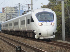 885系かもめ通過　