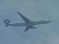 キャセイパシフィック　A330　B-LBI離陸