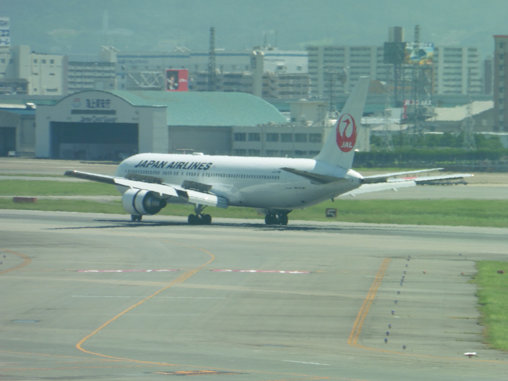 JAL B767-300着陸