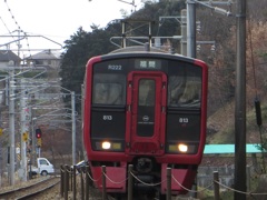 基山町付近で撮影した列車①