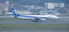 ＡＮＡB767流し撮り