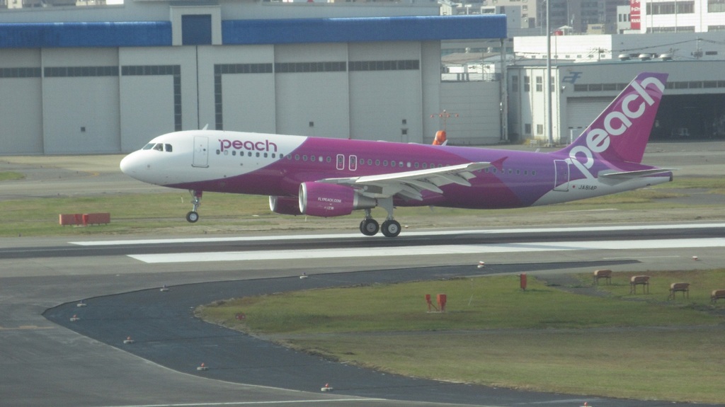 peachの最新機到着