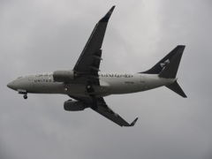 UNITED　B737　スターアライアンス