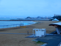 夕暮れの百道海岸より　②