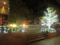 リバーレインでもクリスマスイルミネーションが④