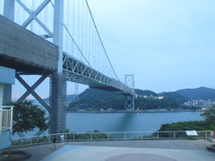 壇ノ浦PAより眺めた関門海峡　①