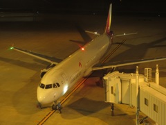 アシアナ　A321到着