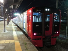 JR九州門司港駅にて