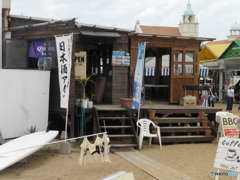 百道海岸での光景②