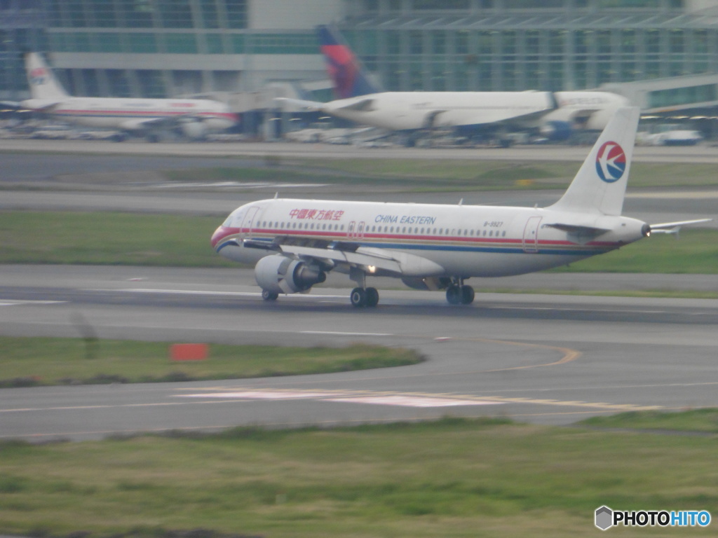 CHINA EASTERN　A320着陸