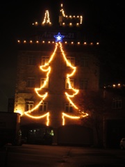 ホテルのイルミネーション