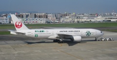 JAL　B777　エコジェット