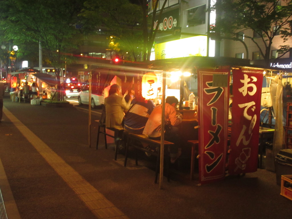 博多の屋台の光景