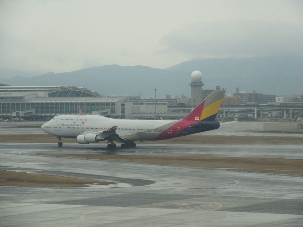 アシアナジャンボの離陸①