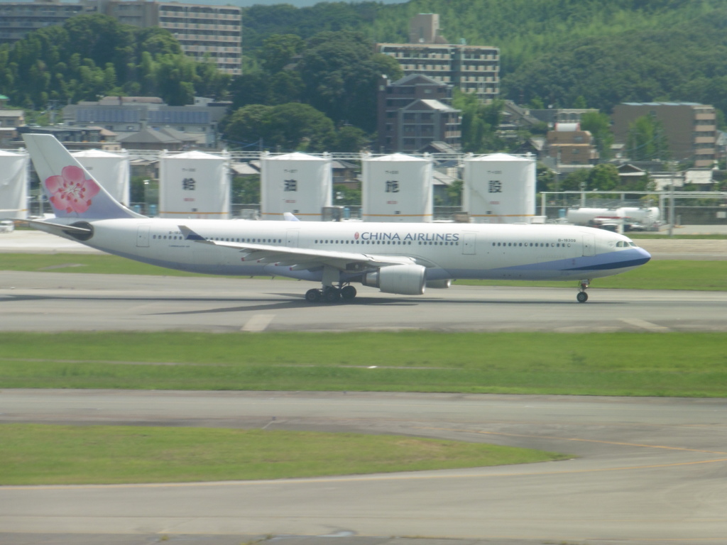 CHINA　AIRLINE　A330離陸　B-18309