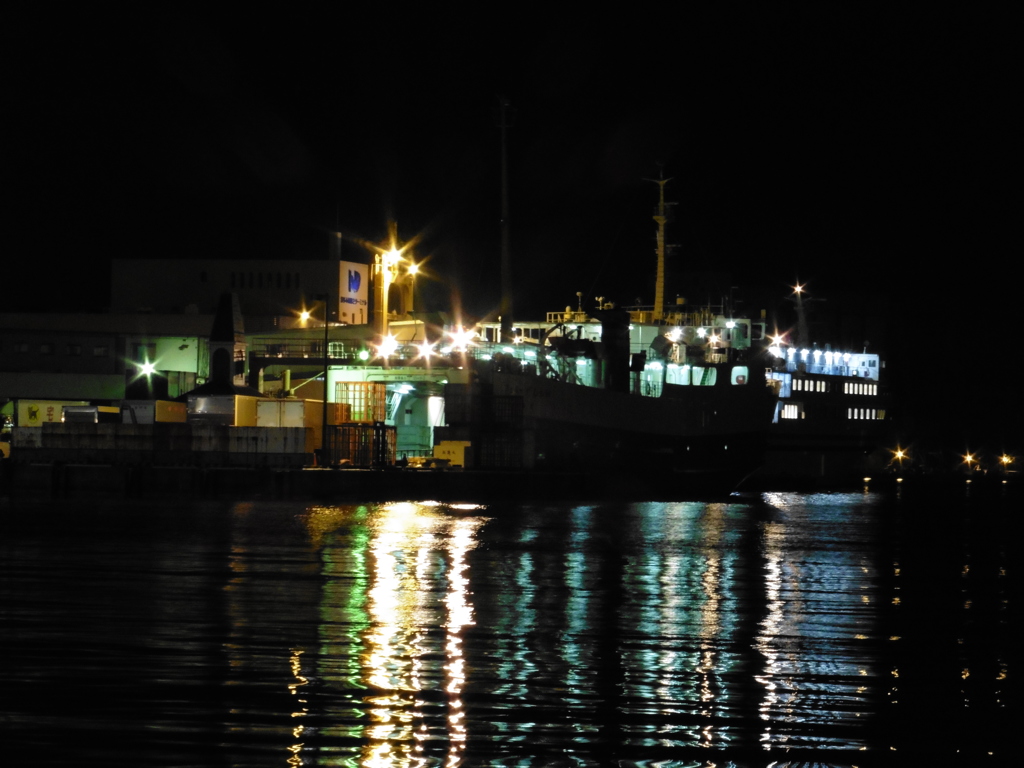 博多港の夜①