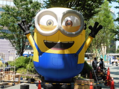 博多駅前のイベントにて