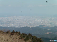 九千部山より眺める福岡市